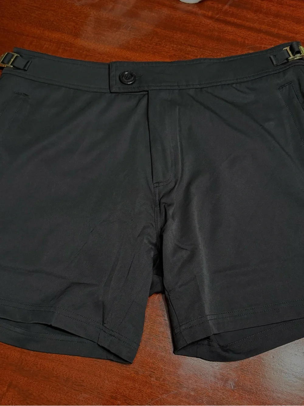 NWT Pinnacle Tailored Black Swim Shorts - Picture 5 of 16